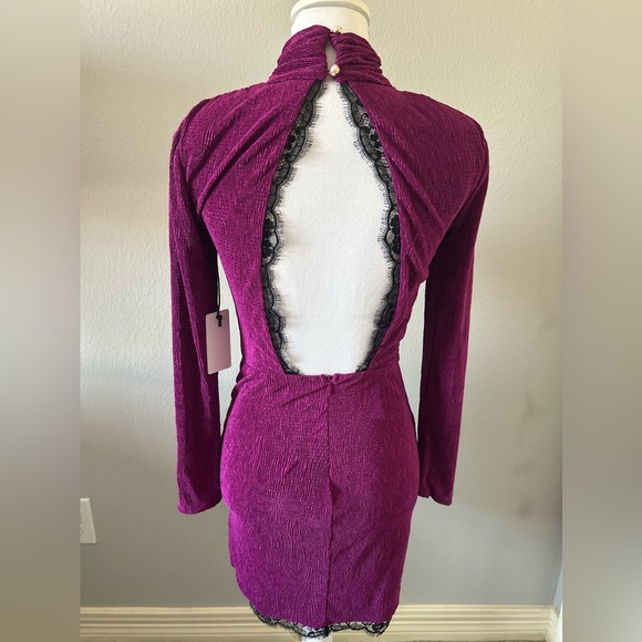 Saylor Pink Mini Dress - Picture 7 of 9